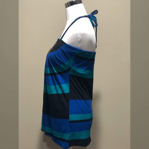 Studded halter tank - Picture 2 of 5